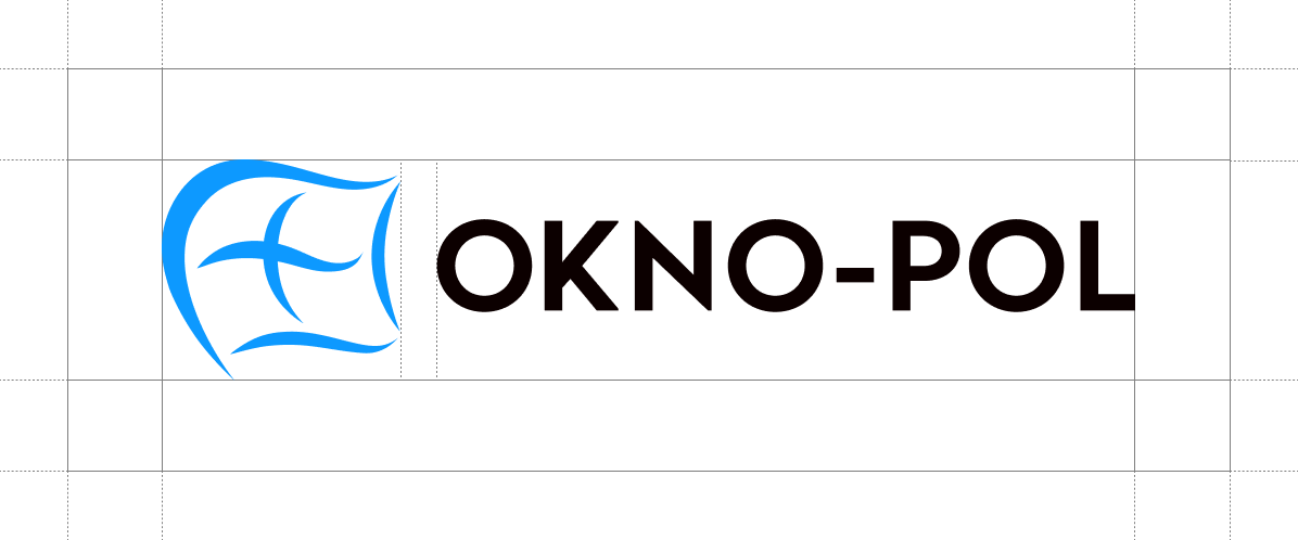 okno-pol projekt logo dla firmy