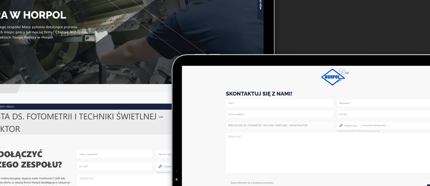 horpol strona internetowa z ofertami pracy