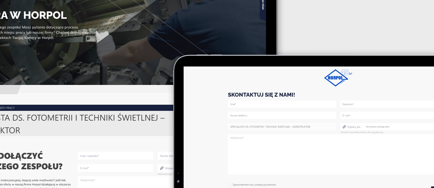 horpol strona www z ofertami pracy