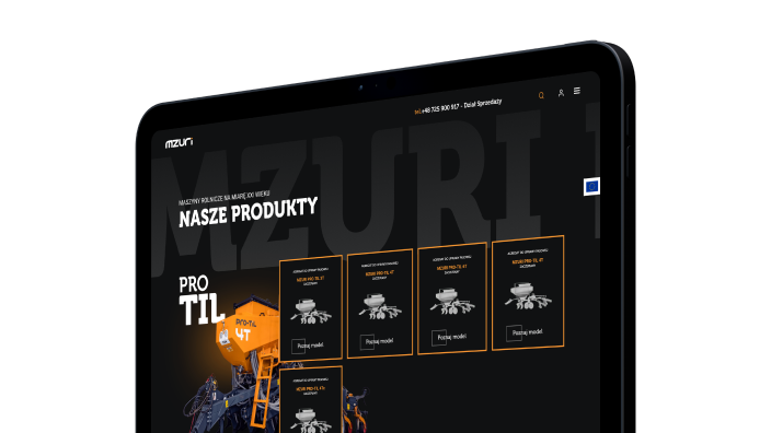 mzuri projekt stron internetowej