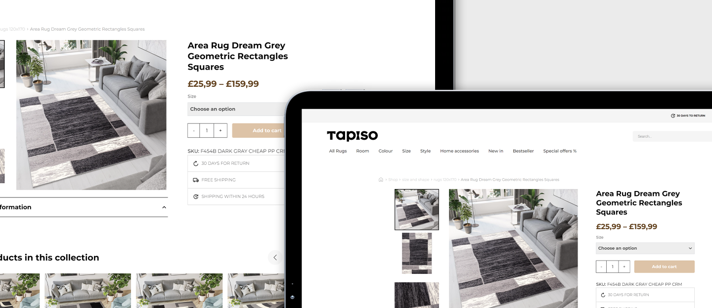 tapiso projekt sklepu e-commerce