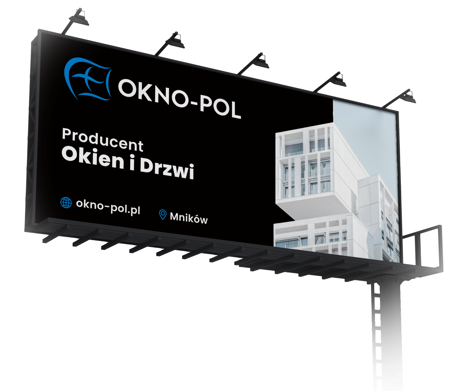 okno-pol baner reklamowy firmy