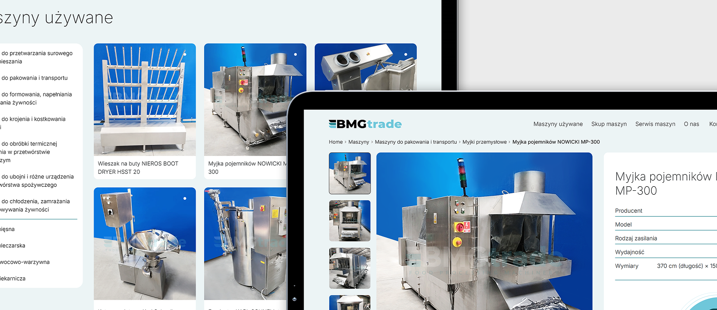 bmg trade strona internetowa z katalogiem produktow