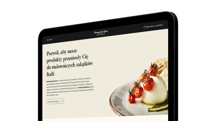 bottega del gusto strona wloskich delikatesow
