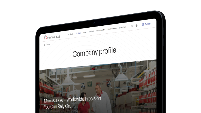 monosuisse dedykowana strona www