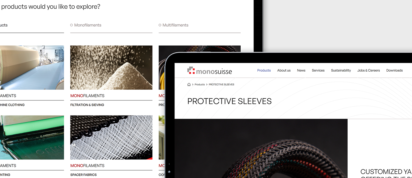 monosuisse strona internetowa z katalogiem produktow