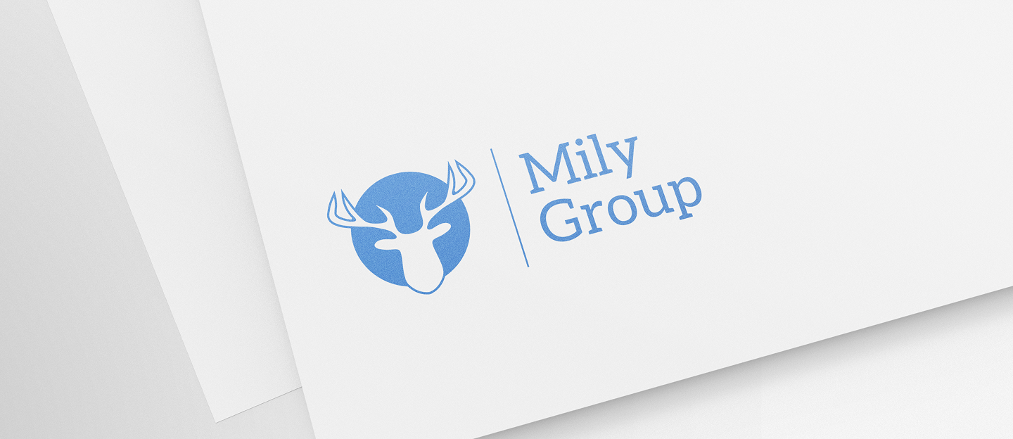 projekt logo dla mily group