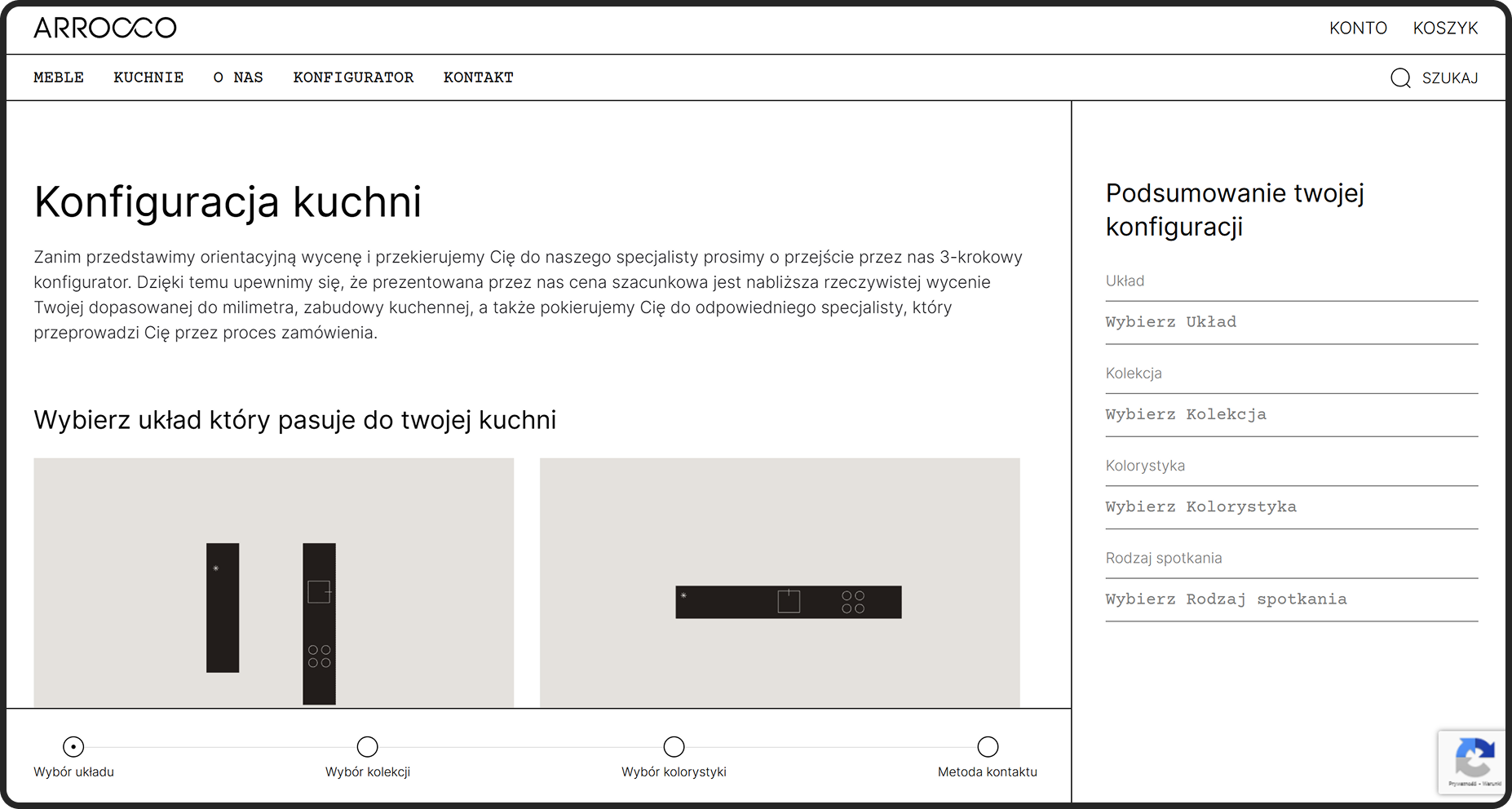 arrocco dedykowana strona www