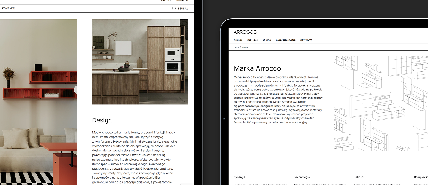 arrocco strona www producenta mebli