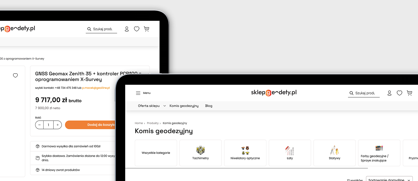 geoline sklep internetowy z komisem