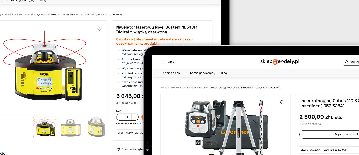 geoline sklep internetowy ze sprzetem geodezyjnym