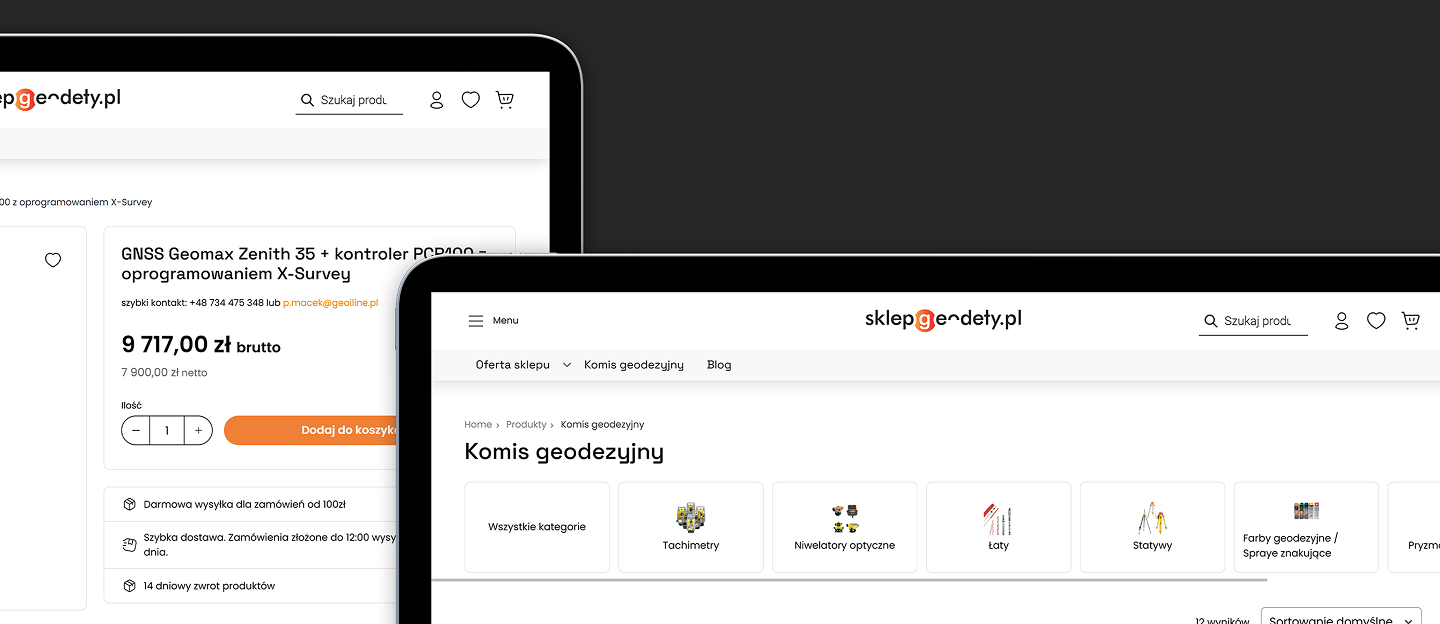 geoline sklep www z komisem