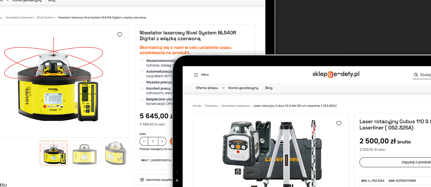 geoline sklep www ze sprzetem geodezyjnym