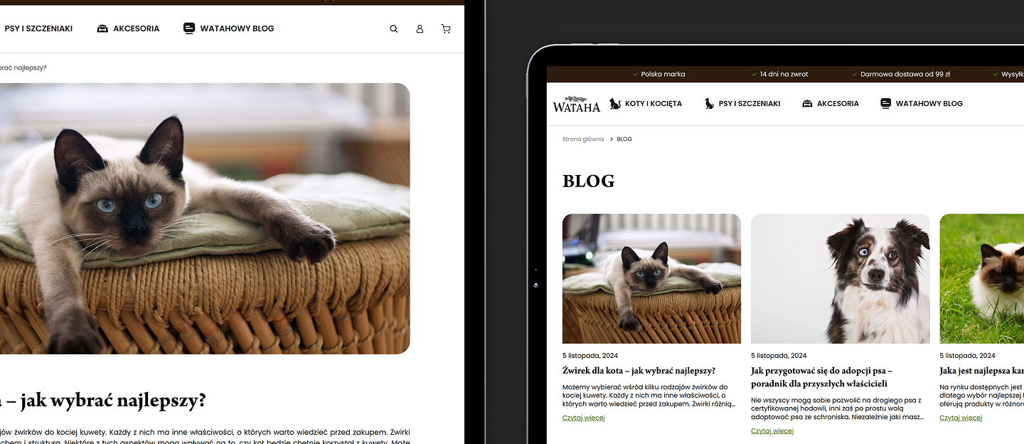 karma wataha sklep www z blogiem