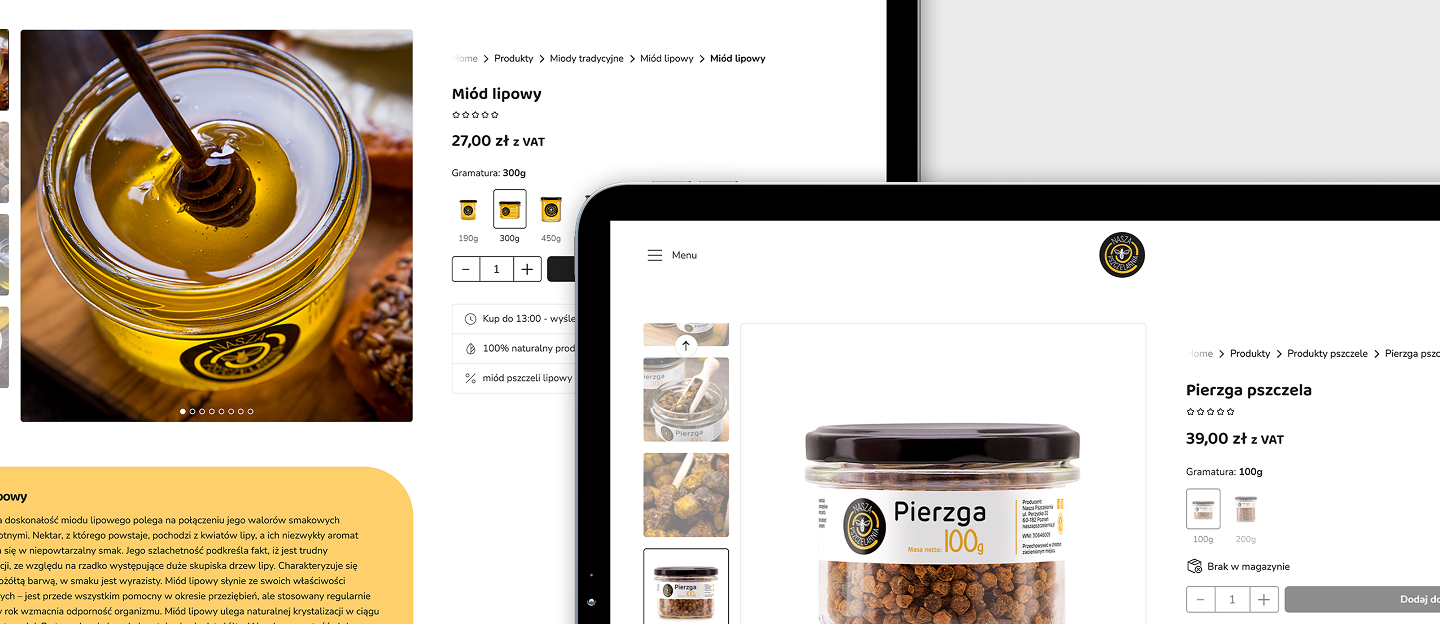 nasza pszczelarnia sklep internetowy z miodami tradycyjnymi