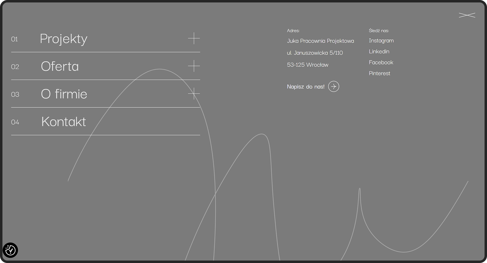 pracownia juka dedykowana strona internetowa