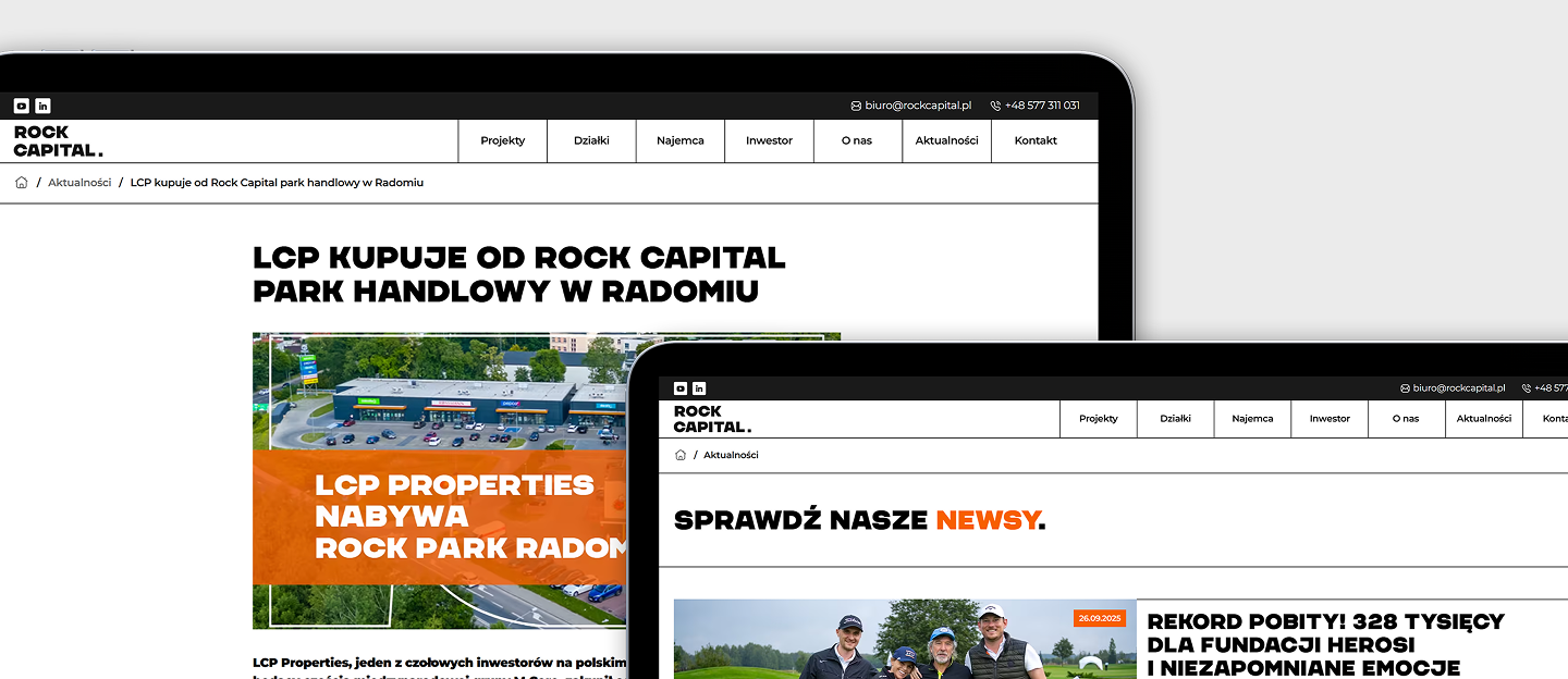 rock capital strona internetowa z aktualnosciami