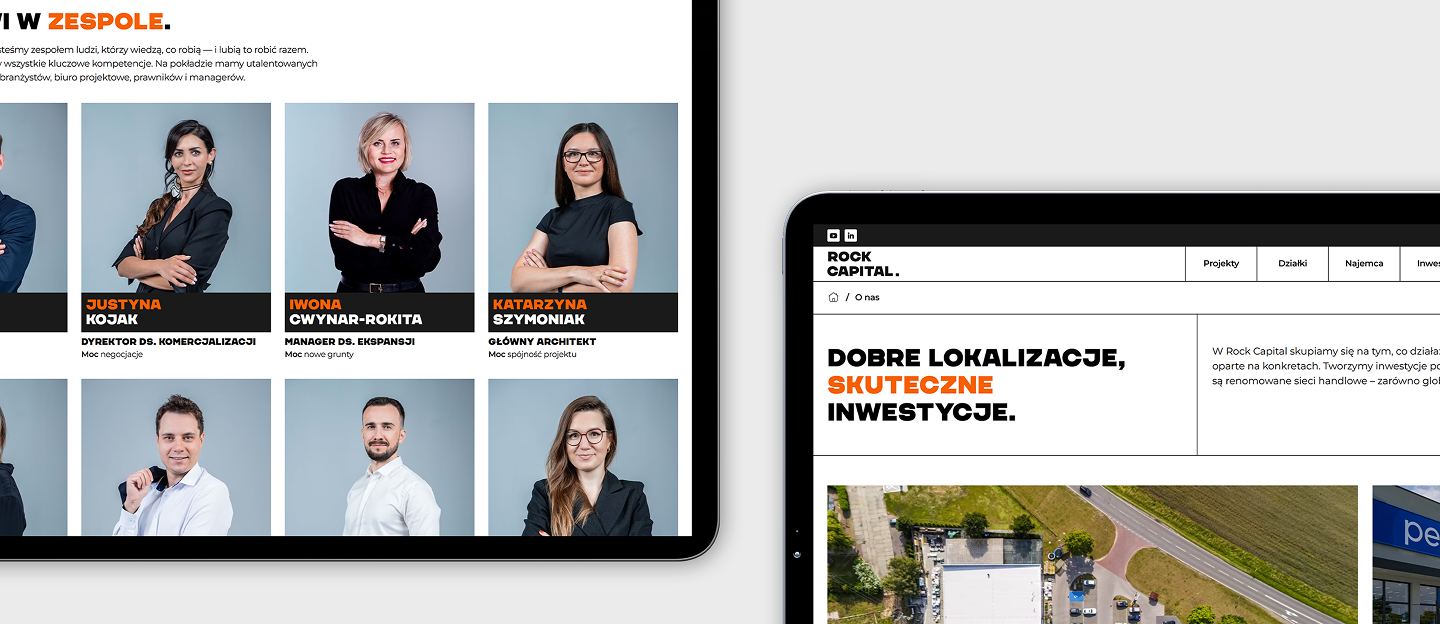 rock capital strona internetowa z parkami handlowymi