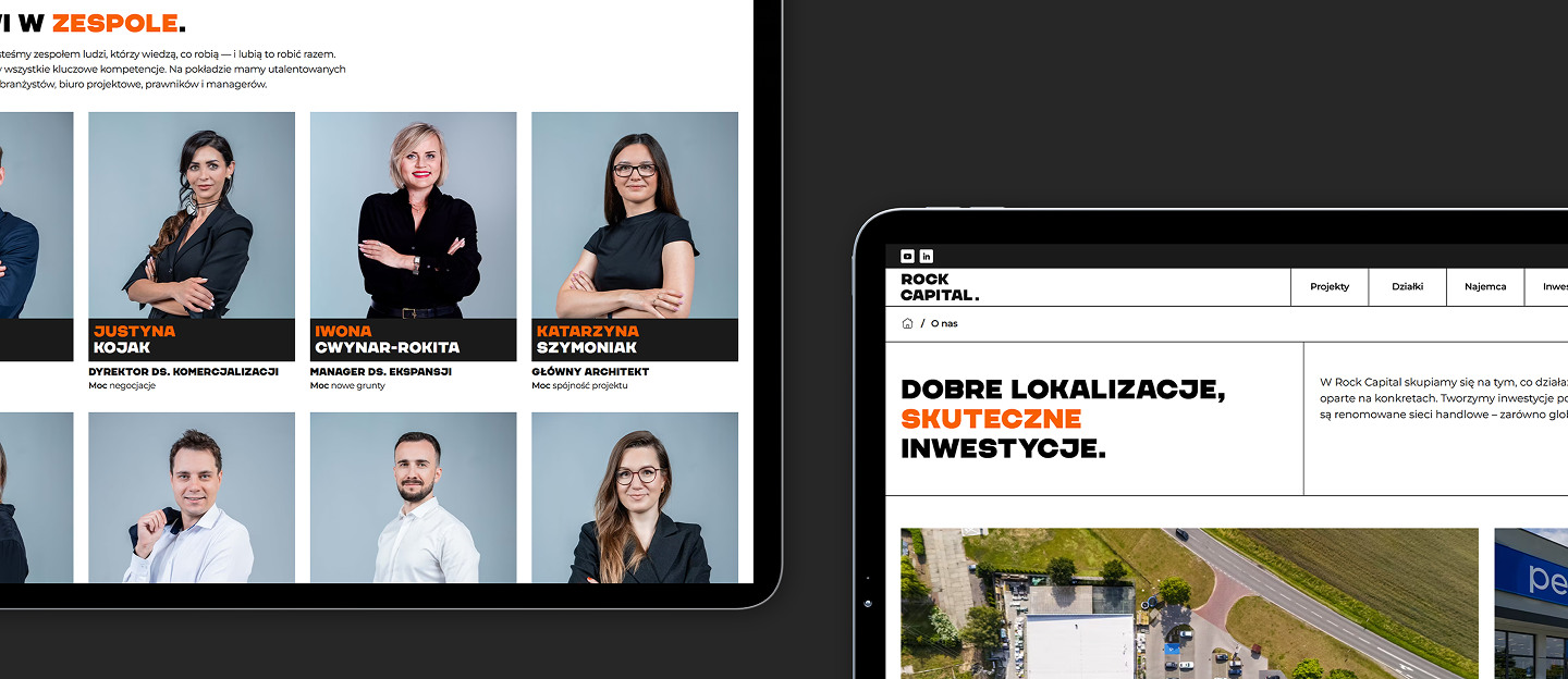 rock capital strona www z parkami handlowymi