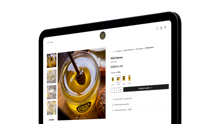 sklep internetowy dla nasza pszczelarnia