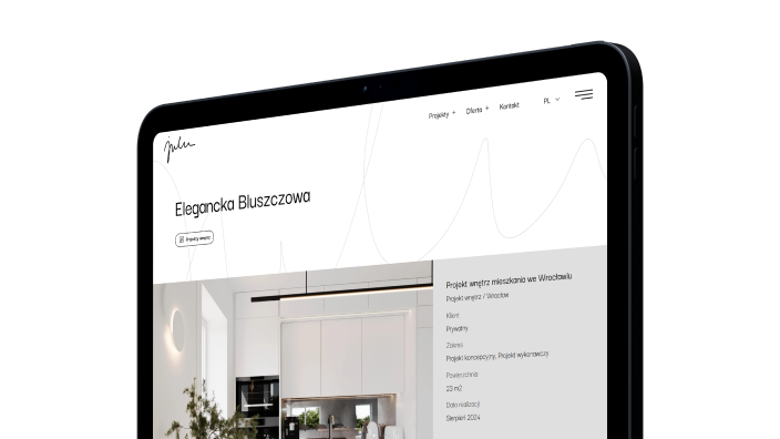 strona internetowa dla pracowni juka