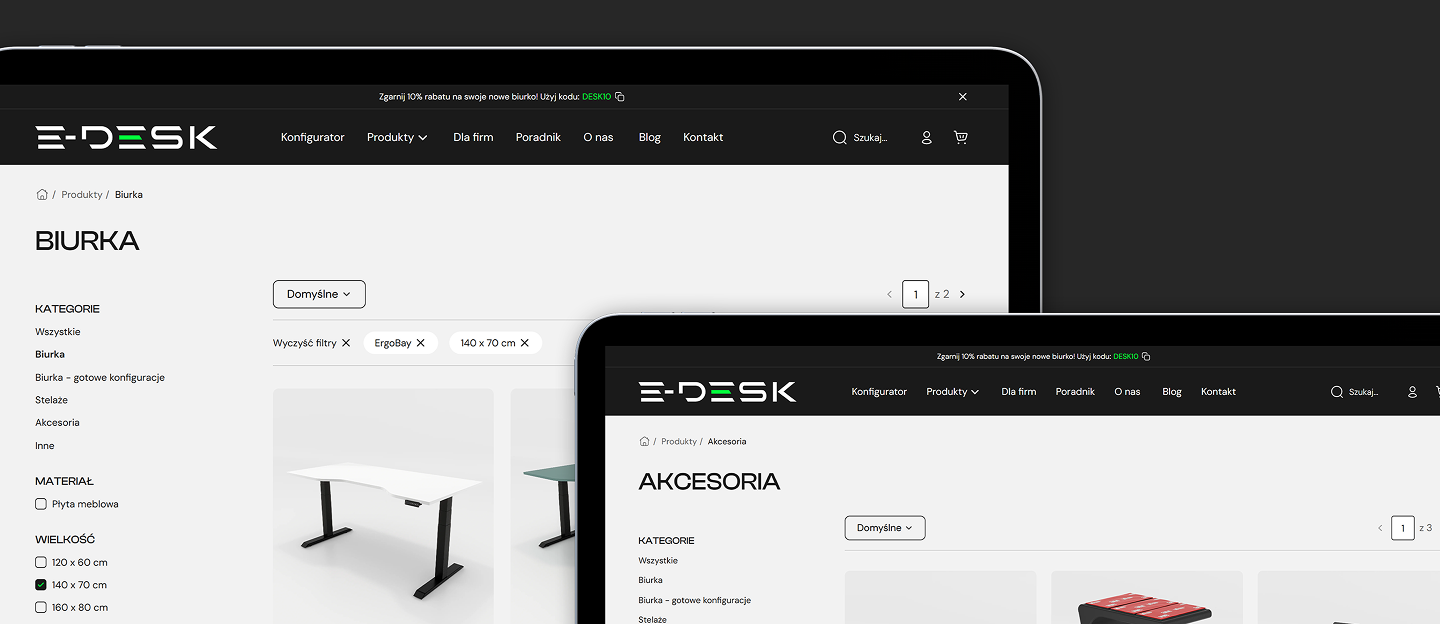 e-desk sklep www z biurkami