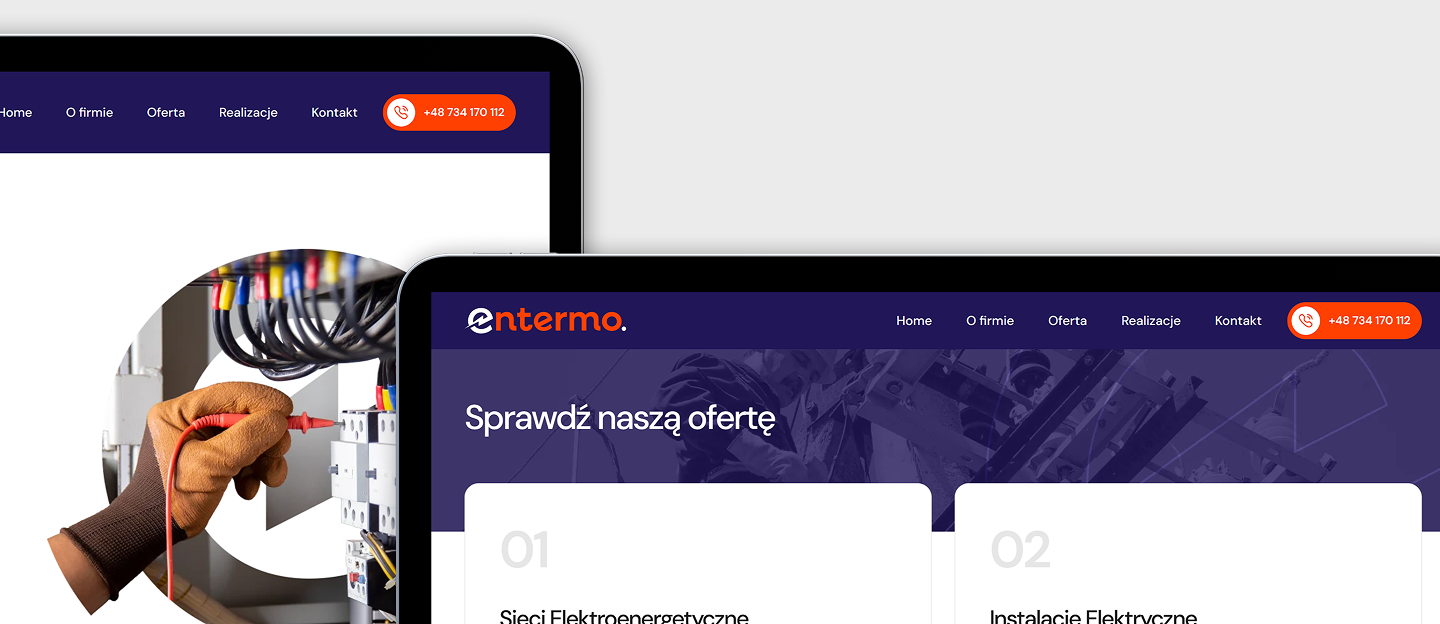 entermo strona internetowa z oferta