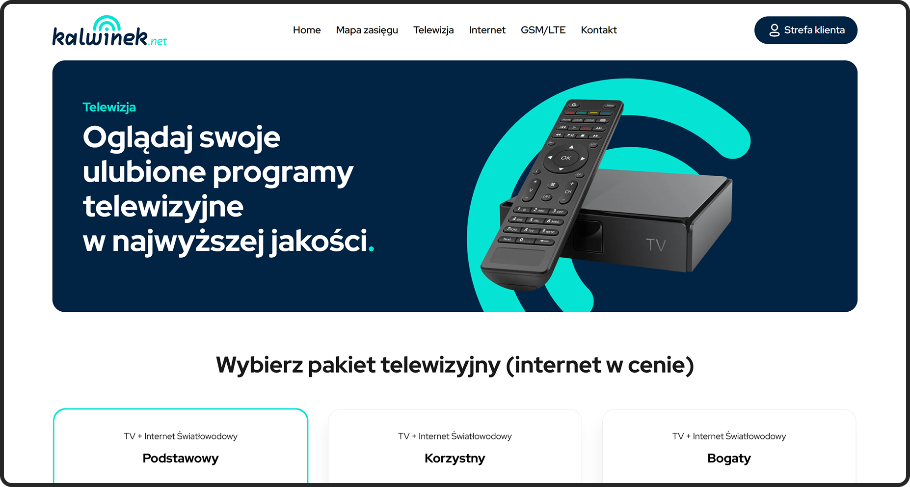 kalwinek dedykowana strona www