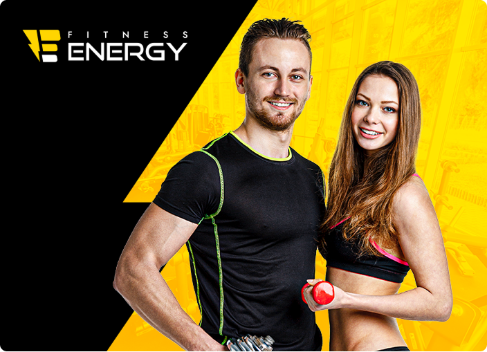 projekt strony www fitness energy