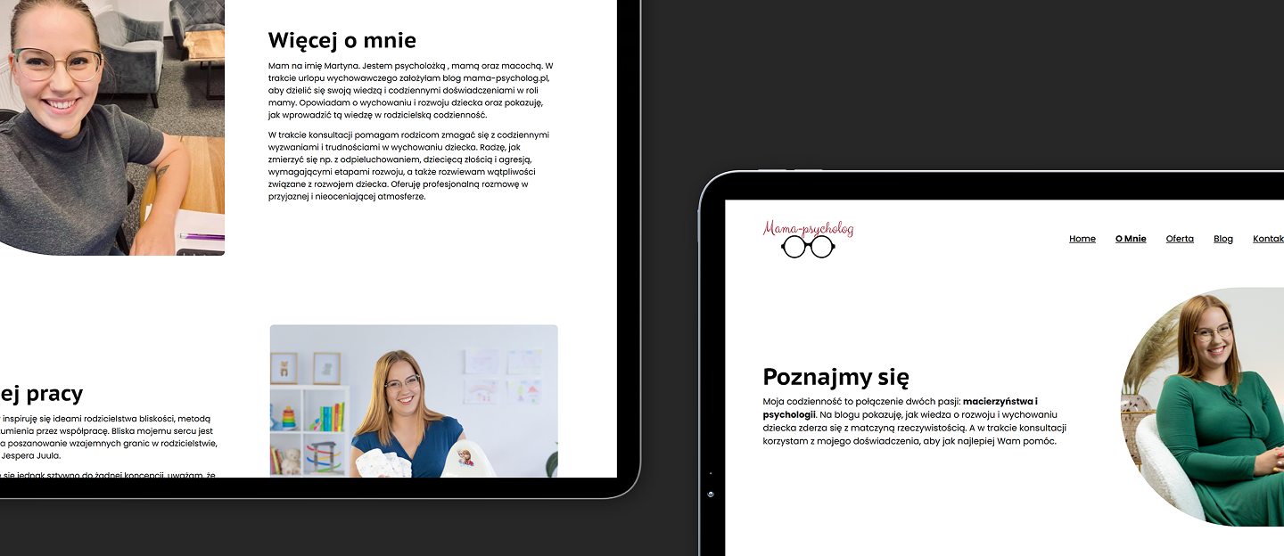 mama psycholog strona internetowa psychologa