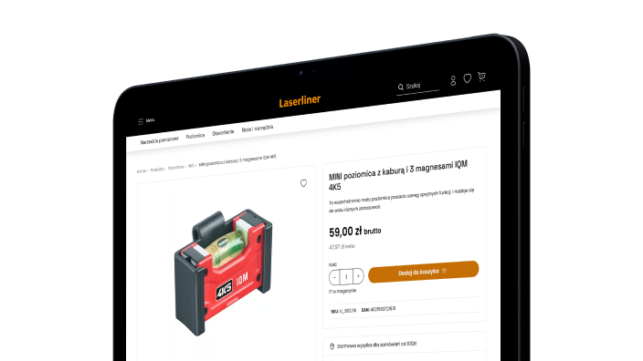 strona internetowa laserliner