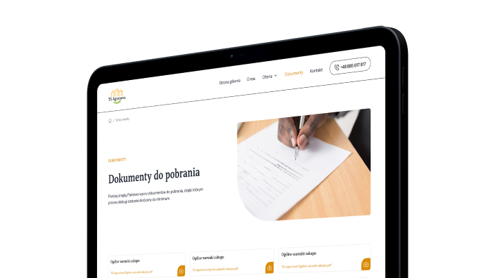 strona internetowa ts agronova