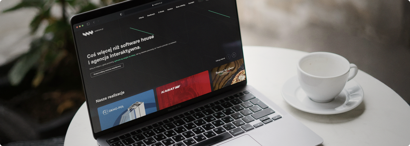 webtom.pl polaczenie agencji interaktywnej i software house