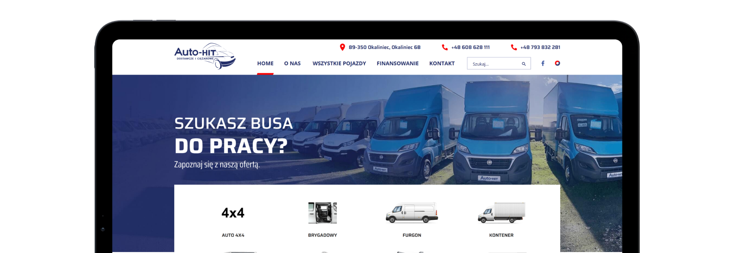 auto-hit strona internetowa