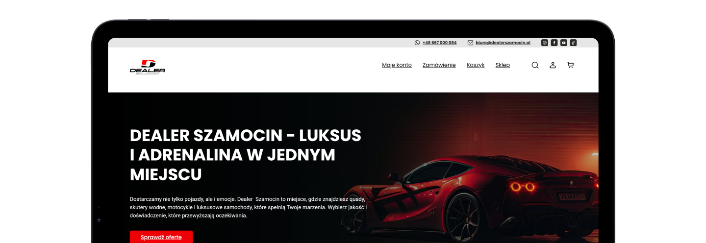 dealer szamocin strona internetowa