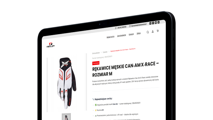 strona internetowa dla dealer szamocin