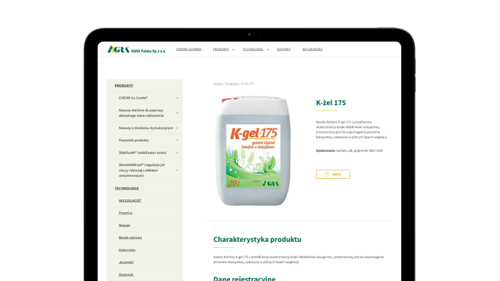 strona www dla agra polska