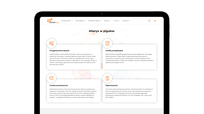 strona www dla astrafox