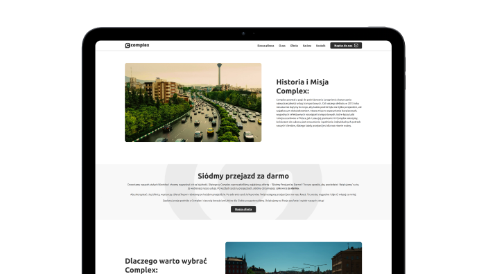 strona www dla complex