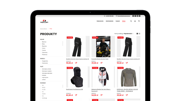 strona www dla dealer szamocin